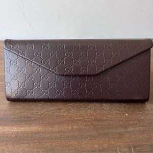 Gucci Brown Glasses Case